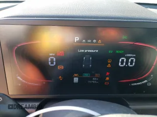 2023 Kia Niro LX with VIN KNDCP3LE7P5089130, listed as a Copart auction lot 82448724 with 15,793 mi miles and Salvage Title. Bid and sale history available at carsss.com. Image 9.