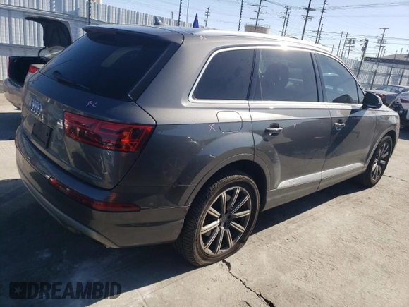 2019 Audi Q7 Premium with VIN WA1AHAF77KD038547, listed as a Copart auction lot 49348855 with 82,317 mi miles and Salvage title. Bid and sale history available at DreamBid. Image 3.