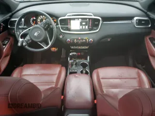 2016 Kia Sorento SXL z VIN 5XYPKDA19GG012725, wystawiony jako Copart lot #80313254 z przebiegiem 86 852 mil mil oraz Szkoda całkowita • Salvage title. Historia ofert i sprzedaży dostępna na DreamBid. Obrazek 8.