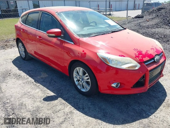2012 Ford Focus SEL with VIN 1FAHP3M22CL213780, listed as a IAAI auction lot 42071129 with 151,924 mi miles. Bid and sale history available at carsss.com. Image 1.