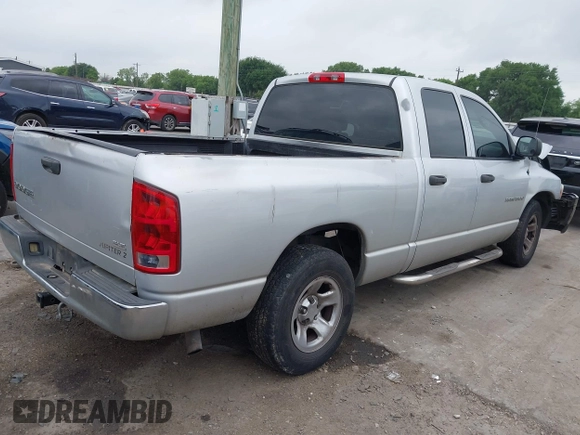 2004 Dodge 1500 SLT with VIN 1D7HA18N84S645016, listed as a IAAI auction lot 42107556 with 218,938 mi miles and . Bid and sale history available at DreamBid. Image 4.
