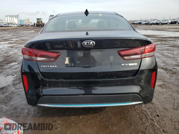 2020 Kia Optima Hybrid EX with VIN KNAGU4LE2L5040747, listed as a Copart auction lot 49505515 with 66,315 mi miles and Salvage Title. Bid and sale history available at carsss.com. Image 6.