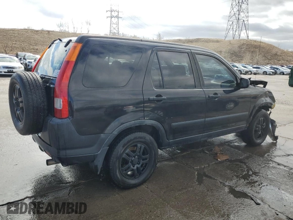 2002 Honda CR-V EX with VIN JHLRD78822C005459, listed as a Copart auction lot 47637385 with 279,741 mi miles and Salvage Title. Bid and sale history available at carsss.com. Image 3.