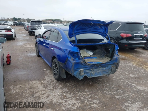 2014 Nissan Sentra SV with VIN 3N1AB7AP3EY322277, listed as a IAAI auction lot 41434612 with 124,668 mi miles and . Bid and sale history available at DreamBid. Image 3.