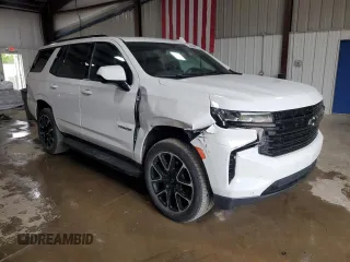2023 Chevrolet Tahoe RST with VIN 1GNSKRKD9PR540015, listed as a Copart auction lot 58084495 with 23,815 mi miles and Salvage title. Bid and sale history available at DreamBid. Image 4.