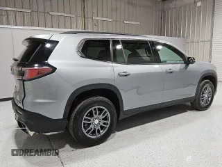2025 GMC Acadia FWD Elevation z VIN 1GKENKRS5SJ190080, wystawiony jako Copart lot #53855345 z przebiegiem 4 606 mil mil oraz Czysty tytuł • Clean title. Historia ofert i sprzedaży dostępna na DreamBid. Obrazek 3.