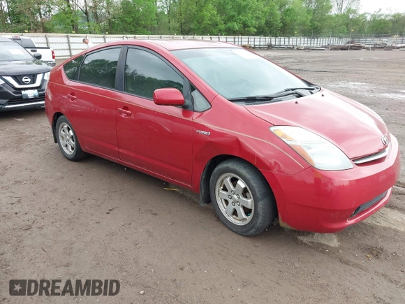 2008 Toyota Prius with VIN JTDKB20U483395621, listed as a IAAI auction lot 42106664 with 208,260 mi miles. Bid and sale history available at carsss.com. Image 1.
