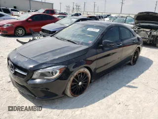 2016 Mercedes-Benz CLA 250 with VIN WDDSJ4GB9GN353859, listed as a Copart auction lot 65528093 with 87,565 mi miles and . Bid and sale history available at DreamBid. Image 1.