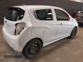 2020 Chevrolet Spark LS with VIN KL8CB6SA0LC423561, listed as a IAAI auction lot 42102431 with 27,393 mi miles. Bid and sale history available at carsss.com. Image 4.