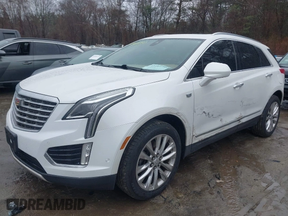 2017 Cadillac XT5 Platinum AWD with VIN 1GYKNFRS1HZ172301, listed as a IAAI auction lot 41847790 with 132,314 mi miles. Bid and sale history available at carsss.com. Image 17.