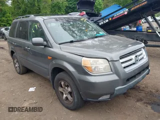 2008 Honda Pilot EX-L z VIN 5FNYF18658B026185, wystawiony jako IAAI lot #42351931 z przebiegiem 131 509 mil mil oraz . Historia ofert i sprzedaży dostępna na DreamBid. Obrazek 1.