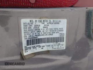 1995 Ford Contour LX с VIN 1FALP6531SK161582, выставлен на аукционе IAAI как лот 42271416 с пробегом 125 469 миль миль и . История ставок и продаж доступна на DreamBid. Изображение 9.