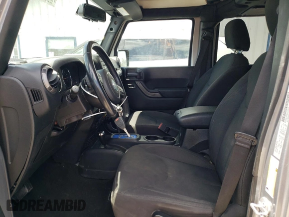 2018 Jeep Wrangler JK Unlimited Sport S with VIN 1C4BJWDG3JL926795, listed as a Copart auction lot 55535224 with 53,377 mi miles and Salvage Title. Bid and sale history available at carsss.com. Image 7.