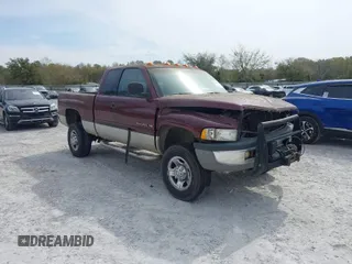 2002 Dodge Ram 2500 with VIN 3B7KF23Z92M200971, listed as a IAAI auction lot 41886859 with 217,487 mi miles. Bid and sale history available at carsss.com. Image 1.