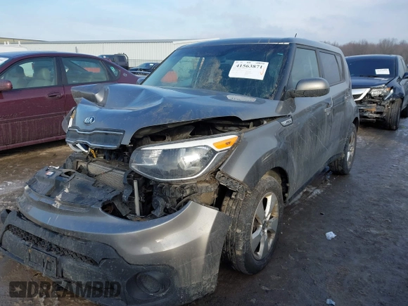 2018 Kia Soul with VIN KNDJN2A20J7570249, listed as a IAAI auction lot 41563871 with 104,385 mi miles and . Bid and sale history available at DreamBid. Image 17.