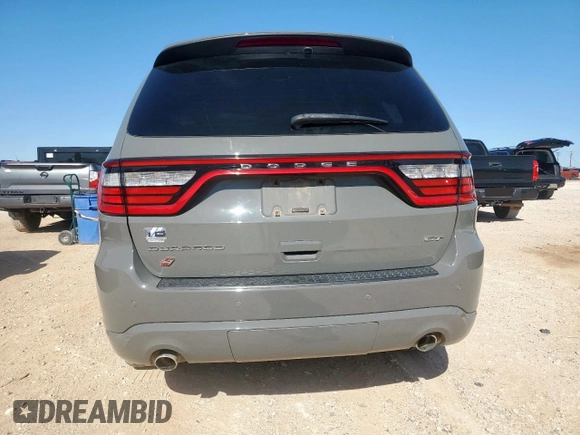 2021 Dodge Durango GT Plus with VIN 1C4RDJDG0MC786539, listed as a Copart auction lot 57579775 with 30,048 mi miles and Clean title. Bid and sale history available at DreamBid. Image 6.
