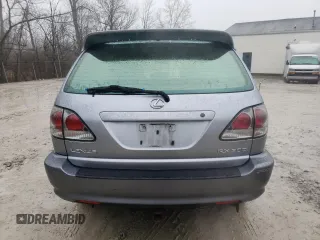 2001 Lexus RX 300 with VIN JTJHF10UX10201056, listed as a Copart auction lot 85678484 with 125,636 mi miles and Clean Title. Bid and sale history available at carsss.com. Image 6.