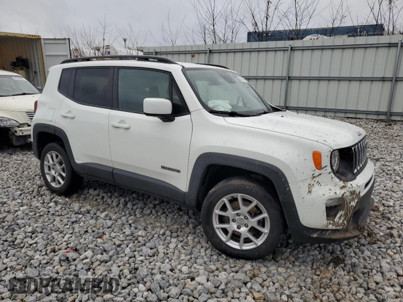 2021 Jeep Renegade Latitude z VIN ZACNJDBB4MPM51020, wystawiony jako Copart lot #84254714 z przebiegiem 87 555 mil mil oraz Szkoda całkowita • Salvage title. Historia ofert i sprzedaży dostępna na DreamBid. Obrazek 4.