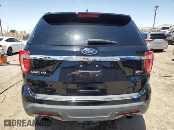 2018 Ford Explorer Limited z VIN 1FM5K8F85JGA89225, wystawiony jako Copart lot #58362855 z przebiegiem 89 370 mil mil oraz Szkoda całkowita • Salvage title. Historia ofert i sprzedaży dostępna na DreamBid. Obrazek 6.