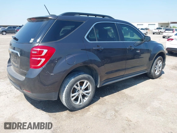 2016 Chevrolet Equinox LT with VIN 2GNALCEK0G6312299, listed as a IAAI auction lot 41969782 with 153,973 mi miles and . Bid and sale history available at DreamBid. Image 4.