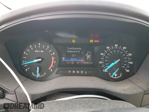 2019 Ford Fusion S with VIN 3FA6P0G73KR283740, listed as a Copart auction lot 76905904 with 53,083 mi miles and Salvage Title. Bid and sale history available at DreamBid. Image 9.