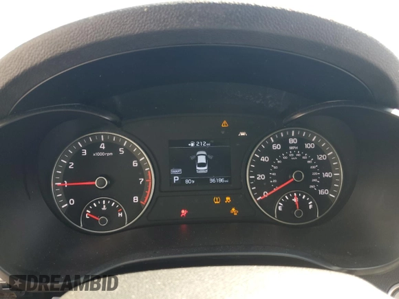 2020 Kia Optima EX Premium with VIN 5XXGU4L10LG440043, listed as a Copart auction lot 46892745 with 36,186 mi miles and Salvage Title. Bid and sale history available at carsss.com. Image 9.