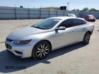 2018 Chevrolet Malibu LT with VIN 1G1ZD5ST7JF113211, listed as a Copart auction lot 58831135 with 23,002 mi miles and Salvage title. Bid and sale history available at DreamBid. Image 1.