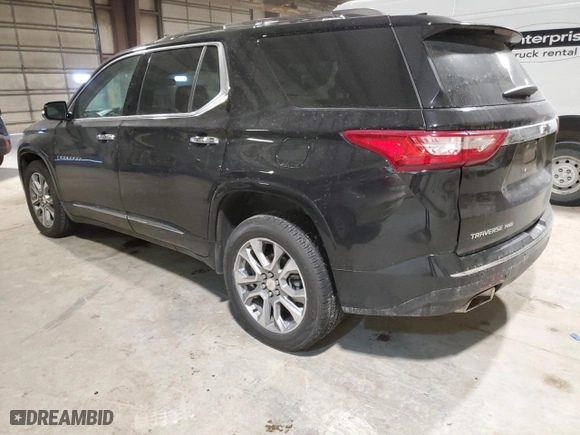 2019 Chevrolet Traverse Premier with VIN 1GNEVKKW4KJ301458, listed as a Copart auction lot 88763695 with 65,493 mi miles and Salvage Title. Bid and sale history available at carsss.com. Image 2.