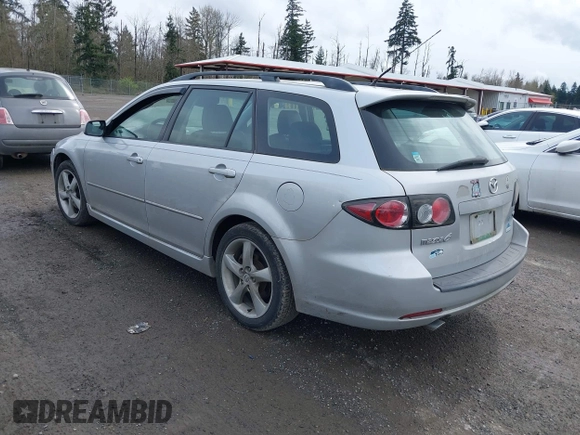 2006 Mazda 6 S Sport VE with VIN 1YVHP82D665M56149, listed as a IAAI auction lot 41934565 with 181,615 mi miles and . Bid and sale history available at carsss.com. Image 3.