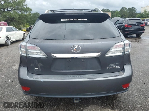 2012 Lexus RX 350 with VIN 2T2BK1BA9CC136048, listed as a Copart auction lot 56562645 with 225,702 mi miles and Clean Title. Bid and sale history available at DreamBid. Image 6.