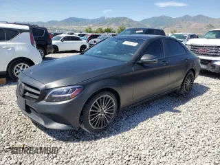 2020 Mercedes-Benz C 300 with VIN 55SWF8DB1LU330172, listed as a Copart auction lot 59760195 with 60,242 mi miles and Salvage title. Bid and sale history available at DreamBid. Image 1.