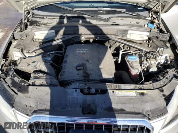 2013 Audi Q5 Premium Plus with VIN WA1LFAFP3DA053890, listed as a Copart auction lot 86783444 with 71,679 mi miles and Salvage Title. Bid and sale history available at carsss.com. Image 12.