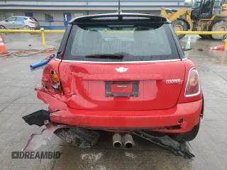 2010 MINI Hardtop S with VIN WMWMF7C50ATZ68936, listed as a Copart auction lot 53692015 with 122,195 mi miles and Salvage Title. Bid and sale history available at DreamBid. Image 6.