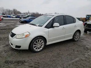 2008 Suzuki SX4 Sport with VIN JS2YC414585100375, listed as a Copart auction lot 44767715 with 182,317 mi miles and Salvage Title. Bid and sale history available at carsss.com. Image 1.