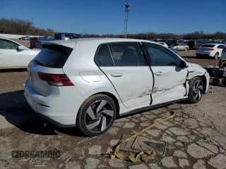 2023 Volkswagen Golf GTI S with VIN WVWGA7CD9PW192092, listed as a Copart auction lot 43199985 with 16,979 mi miles and Salvage Title. Bid and sale history available at carsss.com. Image 3.