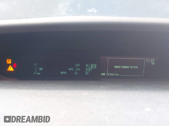 2011 Toyota Prius I with VIN JTDKN3DU0B0269322, listed as a IAAI auction lot 42199070 with 151,675 mi miles and . Bid and sale history available at DreamBid. Image 7.