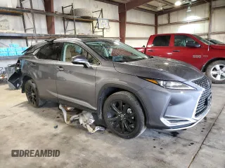 2022 Lexus RX 350 with VIN 2T2HZMDA0NC358923, listed as a Copart auction lot 58472395 with 24,514 mi miles and Salvage title. Bid and sale history available at DreamBid. Image 4.