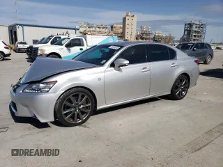 2013 Lexus GS 350 with VIN JTHBE1BL9D5021296, listed as a Copart auction lot 48160915 with 171,625 mi miles and Salvage Title. Bid and sale history available at carsss.com. Image 1.