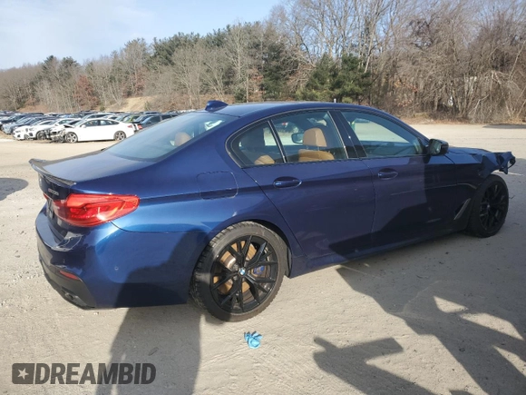 2020 BMW 5 Series M550i xDrive с VIN WBAJS7C02LCE21157, выставлен на аукционе Copart как лот 87420314 с пробегом 65 919 миль миль и Списание • Salvage title. История ставок и продаж доступна на DreamBid. Изображение 3.