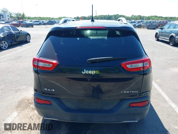 2016 Jeep Cherokee Limited with VIN 1C4PJMDB7GW318803, listed as a IAAI auction lot 42288603 with 170,103 mi miles and . Bid and sale history available at DreamBid. Image 16.
