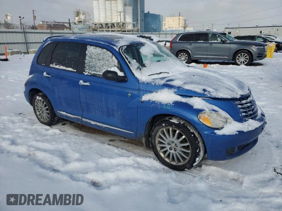 2007 Chrysler PT Cruiser Touring with VIN 3A8FY58B87T525142, listed as a Copart auction lot 87855815 with 142,706 mi miles and Salvage Title. Bid and sale history available at DreamBid. Image 4.