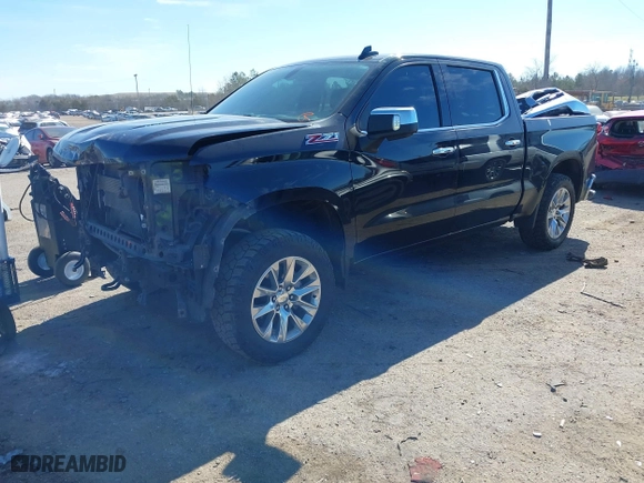 2019 Chevrolet Silverado 1500 LTZ with VIN 1GCUYGEL9KZ151472, listed as a IAAI auction lot 41651797 with 158,868 mi miles. Bid and sale history available at carsss.com. Image 17.