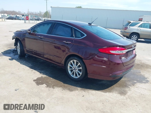2017 Ford Fusion SE with VIN 3FA6P0HD8HR103620, listed as a IAAI auction lot 41910073 with 259,191 mi miles. Bid and sale history available at carsss.com. Image 3.