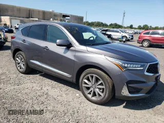 2021 Acura RDX w/Technology Package with VIN 5J8TC2H51ML018853, listed as a Copart auction lot 68935084 with 33,005 mi miles and Salvage Title. Bid and sale history available at carsss.com. Image 4.