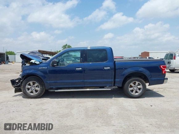 2018 Ford F-150 XL with VIN 1FTEW1C58JKD53884, listed as a IAAI auction lot 42402222 with 159,330 mi miles and . Bid and sale history available at DreamBid. Image 14.