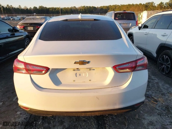 2020 Chevrolet Malibu LT with VIN 1G1ZD5ST2LF025332, listed as a IAAI auction lot 41601539 with NaN miles. Bid and sale history available at carsss.com. Image 16.