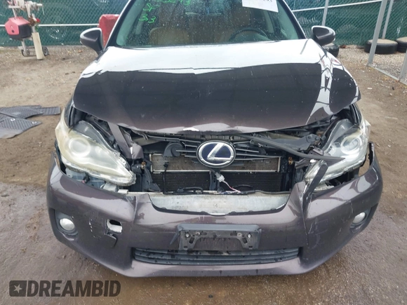 2013 Lexus CT 200h with VIN JTHKD5BH0D2167996, listed as a IAAI auction lot 41955293 with 200,378 mi miles and . Bid and sale history available at DreamBid. Image 6.