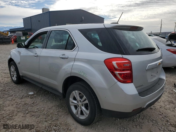 2017 Chevrolet Equinox LS with VIN 2GNALBEK0H1511779, listed as a Copart auction lot 47925965 with 38,208 mi miles and Salvage Title. Bid and sale history available at carsss.com. Image 2.