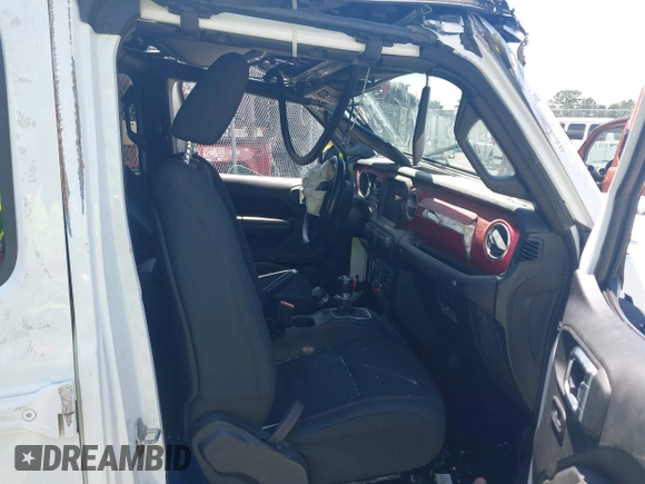 2022 Jeep Wrangler Unlimited Rubicon с VIN 1C4HJXFN4NW123610, выставлен на аукционе IAAI как лот 42499828 с пробегом 45 083 миль миль и . История ставок и продаж доступна на DreamBid. Изображение 5.