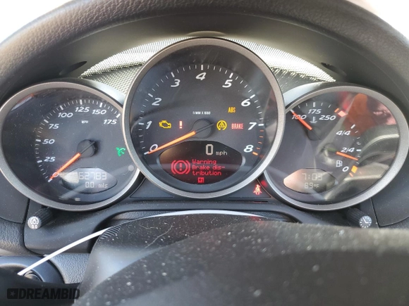 2005 Porsche Boxster with VIN WP0CA29805S710462, listed as a Copart auction lot 71631854 with 62,783 mi miles and Salvage Title. Bid and sale history available at carsss.com. Image 9.
